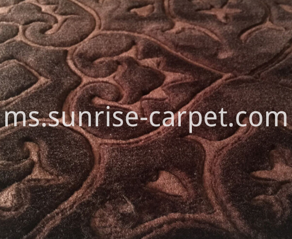 angka makro embossing permaidani macro figure embossing carpet
